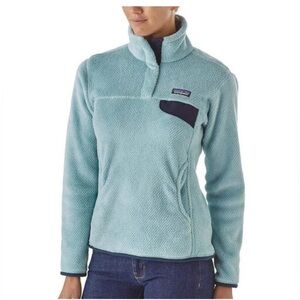 Patagonia® Worn Wear Women's Re-Tool Snap-T® Pullover Tubular Blue Size S